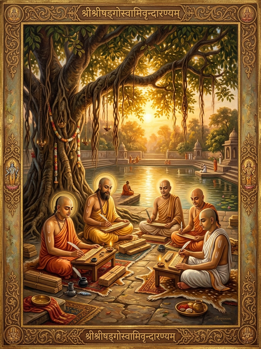 Six Goswamis of Vrindavan